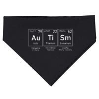 Autism Awareness Elements Graphic USA-Made Doggie Bandana