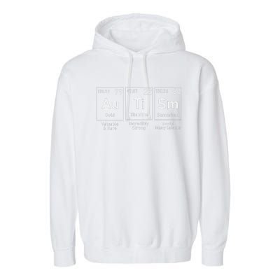 Autism Awareness Elements Graphic Garment-Dyed Fleece Hoodie