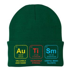 Autism Awareness Elements Periodic Table ASD Knit Cap Winter Beanie