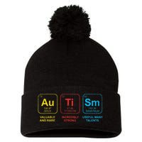 Autism Awareness Elements Periodic Table ASD Pom Pom 12in Knit Beanie