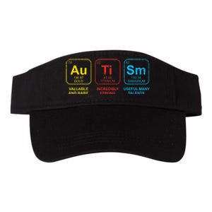 Autism Awareness Elements Periodic Table ASD Valucap Bio-Washed Visor