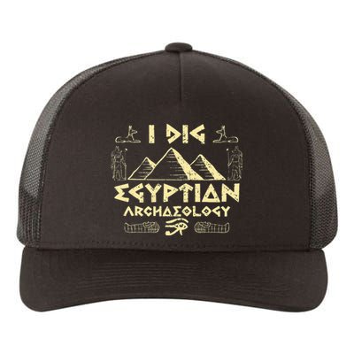 Archeology Ancient Egypt Pyramid Egyptian Yupoong Adult 5-Panel Trucker Hat