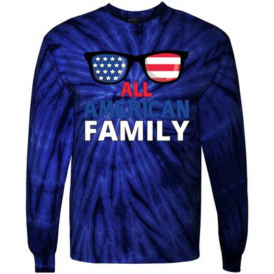 All American Family Day Tie-Dye Long Sleeve Shirt