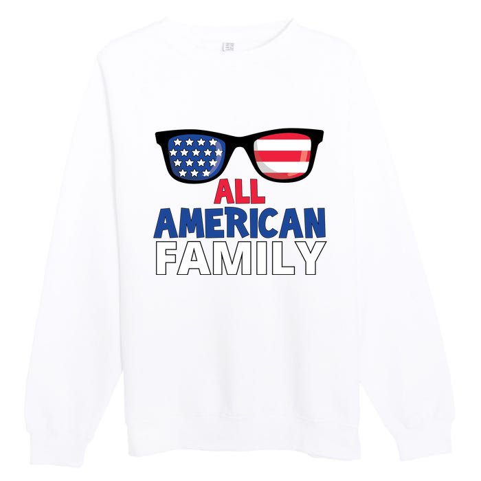 All American Family Day Premium Crewneck Sweatshirt