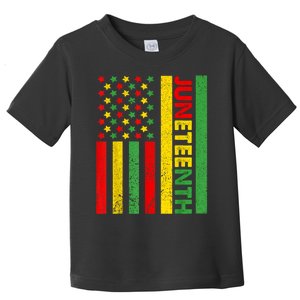 African American Flag Juneteenth Toddler T-Shirt