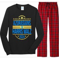 Azorasians Arizona For Kamala Harris Walz 2024 Voting Funny Premium Long Sleeve Pajama Set