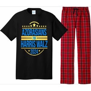 Azorasians Arizona For Kamala Harris Walz 2024 Voting Funny Premium Pajama Set