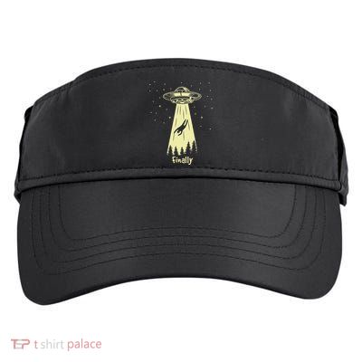 Alien Abduction Finally Aliens Adult Drive Performance Visor