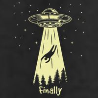 Alien Abduction Finally Aliens 15oz Campfire Ceramic Mug