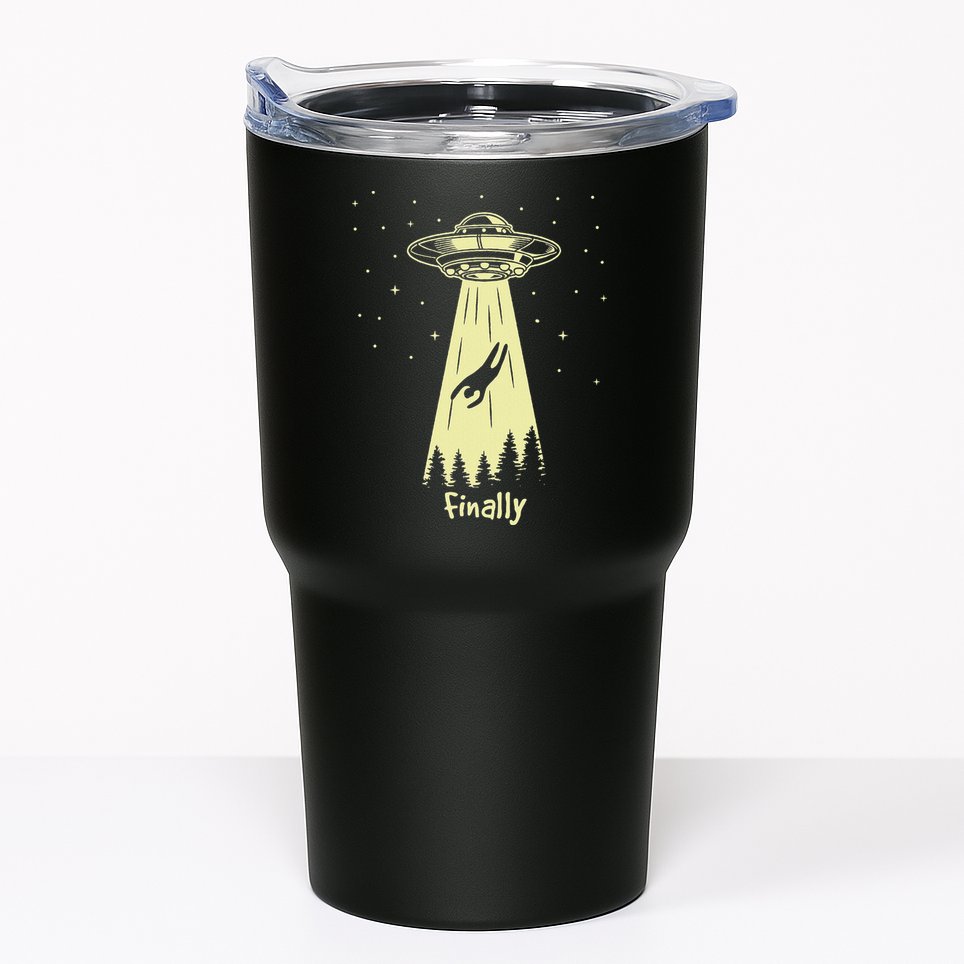 Alien Abduction Finally Aliens Tumbler