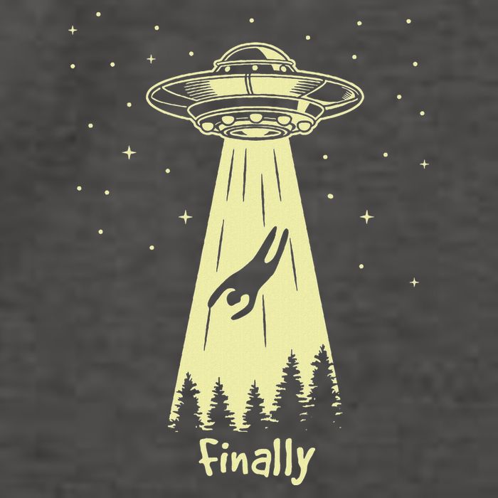 Alien Abduction Finally Aliens Vector Backpack