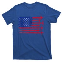 Aircraft American Flag Airplane Pilot 4Th Of July Aviation Gift T-Shirt