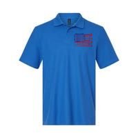 Aircraft American Flag Airplane Pilot 4Th Of July Aviation Gift Softstyle Adult Sport Polo