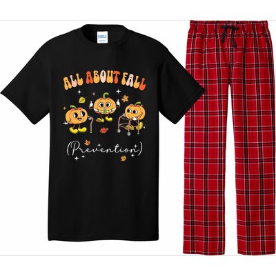 All About Fall Prevention Physical Therapy Funny Pumpkin Pajama Set