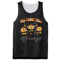 All About Fall Prevention Physical Therapy Funny Pumpkin Mesh Reversible Basketball Jersey Tank