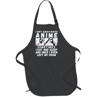 Anime Art For Adult Teen Girls Anime Merch Stuff Lovers Premium Full-Length Apron With Pockets