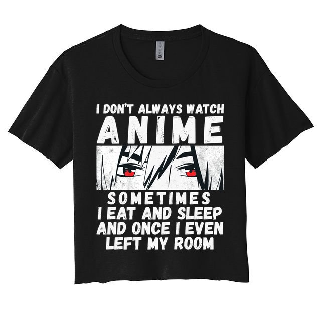 Anime Art For Adult Teen Girls Anime Merch Stuff Lovers Premium Crop Top