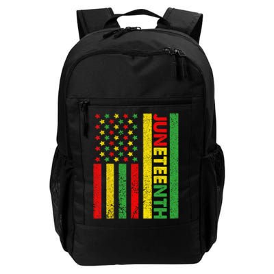 African American Flag Juneteenth Wo Daily Commute Backpack