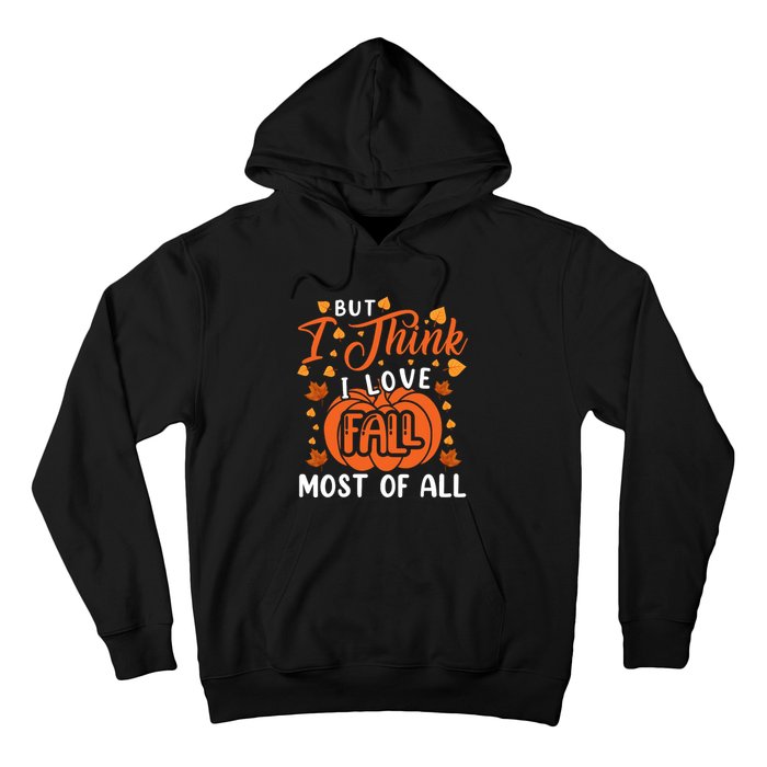 Autumn Affection Fall Season Graphic Hoodie