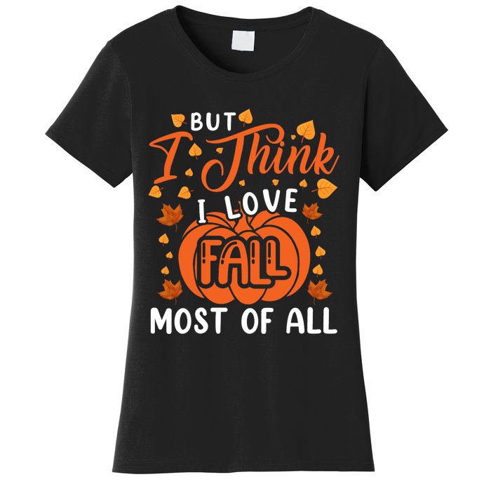 Autumn Affection Fall Season Graphic Women's T-Shirt