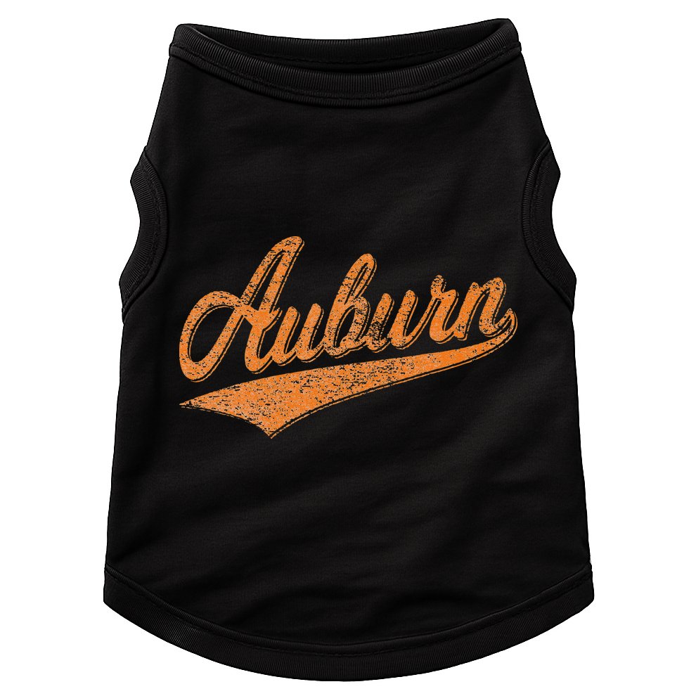 AUBURN ALABAMA FLAG CLASSIC VINTAGE SPORTS SCRIPT JERSEY Doggie Tank
