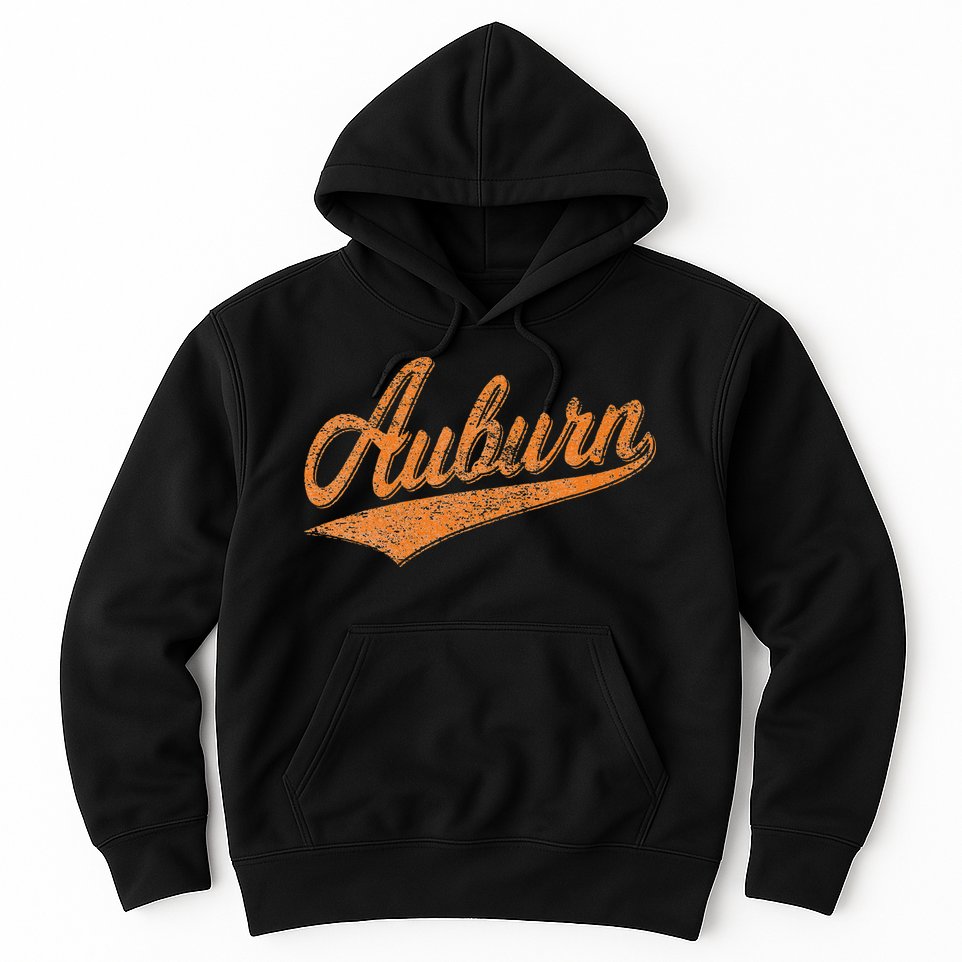 AUBURN ALABAMA FLAG CLASSIC VINTAGE SPORTS SCRIPT JERSEY Hoodie