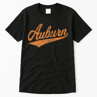 AUBURN ALABAMA FLAG CLASSIC VINTAGE SPORTS SCRIPT JERSEY Tall T-Shirt