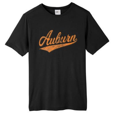 AUBURN ALABAMA FLAG CLASSIC VINTAGE SPORTS SCRIPT JERSEY Tall Fusion ChromaSoft Performance T-Shirt