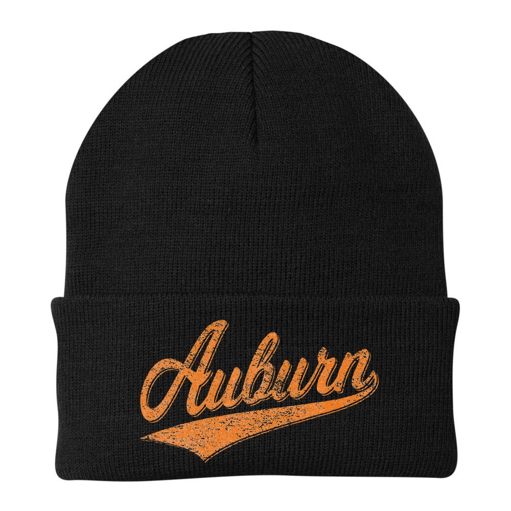 AUBURN ALABAMA FLAG CLASSIC VINTAGE SPORTS SCRIPT JERSEY Beanie