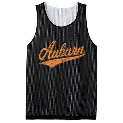 AUBURN ALABAMA FLAG CLASSIC VINTAGE SPORTS SCRIPT JERSEY Mesh Reversible Basketball Jersey Tank