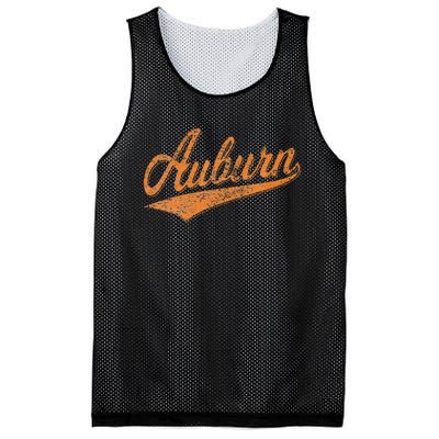 AUBURN ALABAMA FLAG CLASSIC VINTAGE SPORTS SCRIPT JERSEY Mesh Reversible Basketball Jersey Tank