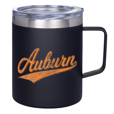 AUBURN ALABAMA FLAG CLASSIC VINTAGE SPORTS SCRIPT JERSEY 12oz Stainless Steel Coffee Mug