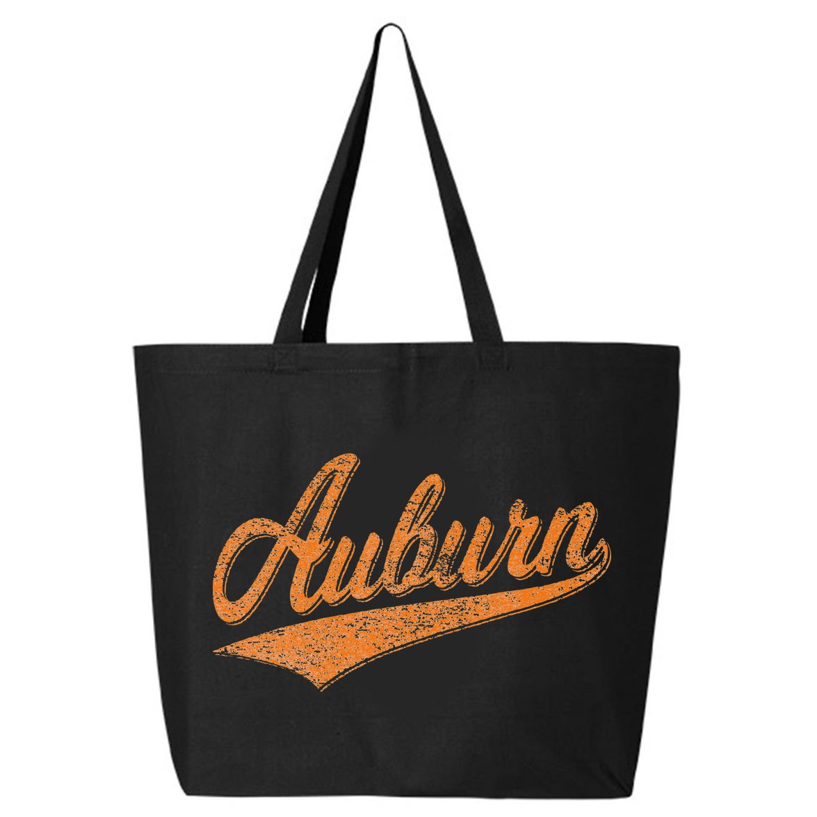 AUBURN ALABAMA FLAG CLASSIC VINTAGE SPORTS SCRIPT JERSEY 25L Jumbo Tote