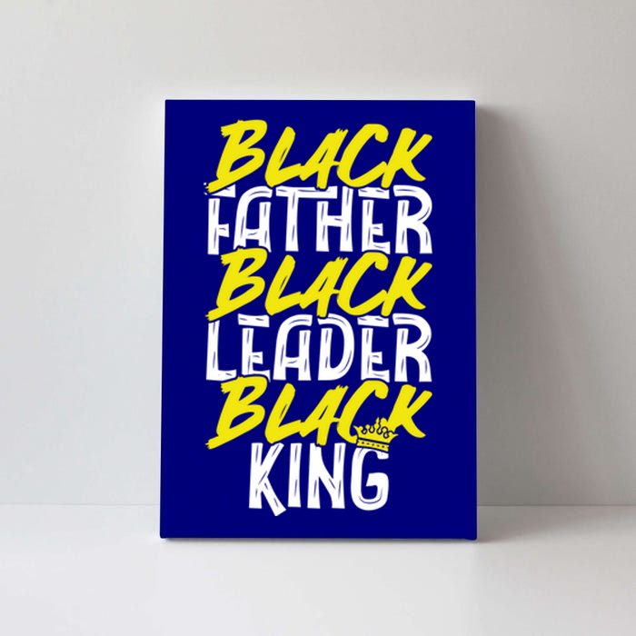 African American Family Dope Black Father Black Leader Lover Gift Canvas