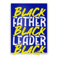 African American Family Dope Black Father Black Leader Lover Gift Poster