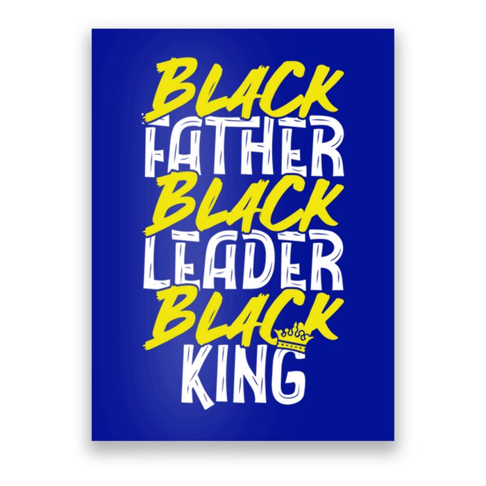 African American Family Dope Black Father Black Leader Lover Gift Poster