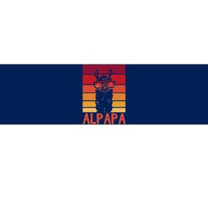 ALPAPA Alpaca Fan Llama Fan Lover Fathers Day Bumper Sticker