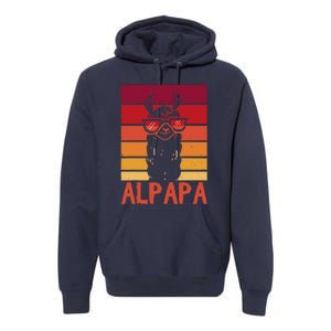 ALPAPA Alpaca Fan Llama Fan Lover Fathers Day Premium Hoodie