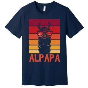 ALPAPA Alpaca Fan Llama Fan Lover Fathers Day Premium T-Shirt