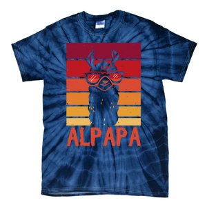 ALPAPA Alpaca Fan Llama Fan Lover Fathers Day Tie-Dye T-Shirt