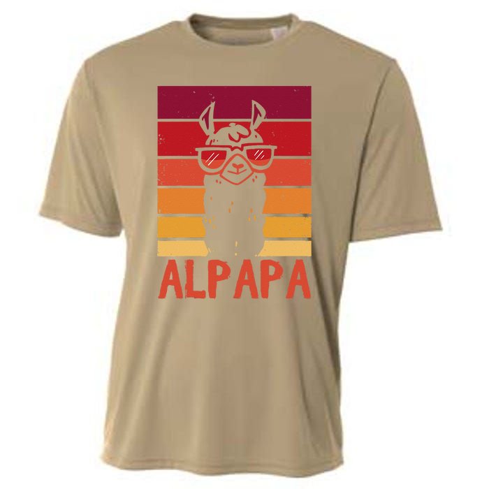 ALPAPA Alpaca Fan Llama Fan Lover Fathers Day Cooling Performance Crew T-Shirt