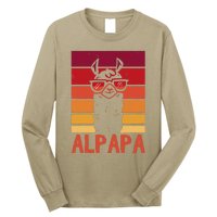 ALPAPA Alpaca Fan Llama Fan Lover Fathers Day Long Sleeve Shirt