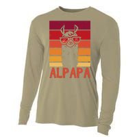 ALPAPA Alpaca Fan Llama Fan Lover Fathers Day Cooling Performance Long Sleeve Crew