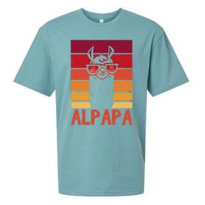 ALPAPA Alpaca Fan Llama Fan Lover Fathers Day Sueded Cloud Jersey T-Shirt