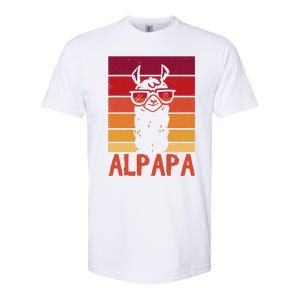 ALPAPA Alpaca Fan Llama Fan Lover Fathers Day Softstyle CVC T-Shirt