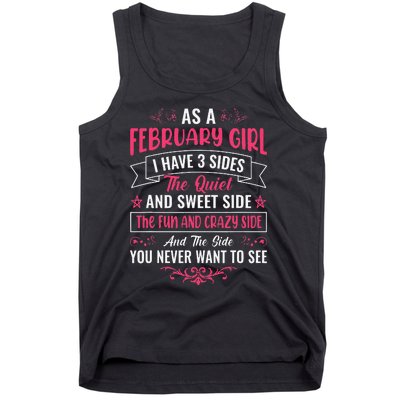 As an February Tank Top