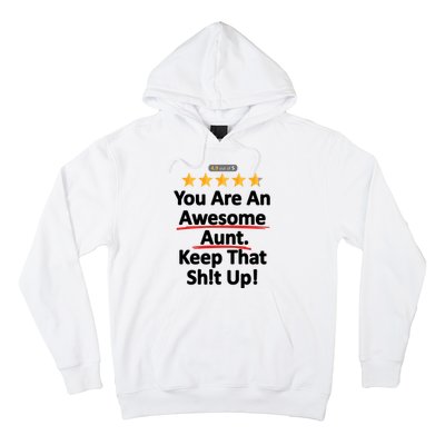 Awesome Aunt Funny Auntie Gift Idea Hoodie