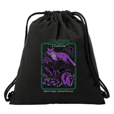 Adopt A Familiar Part 2 Drawstring Bag