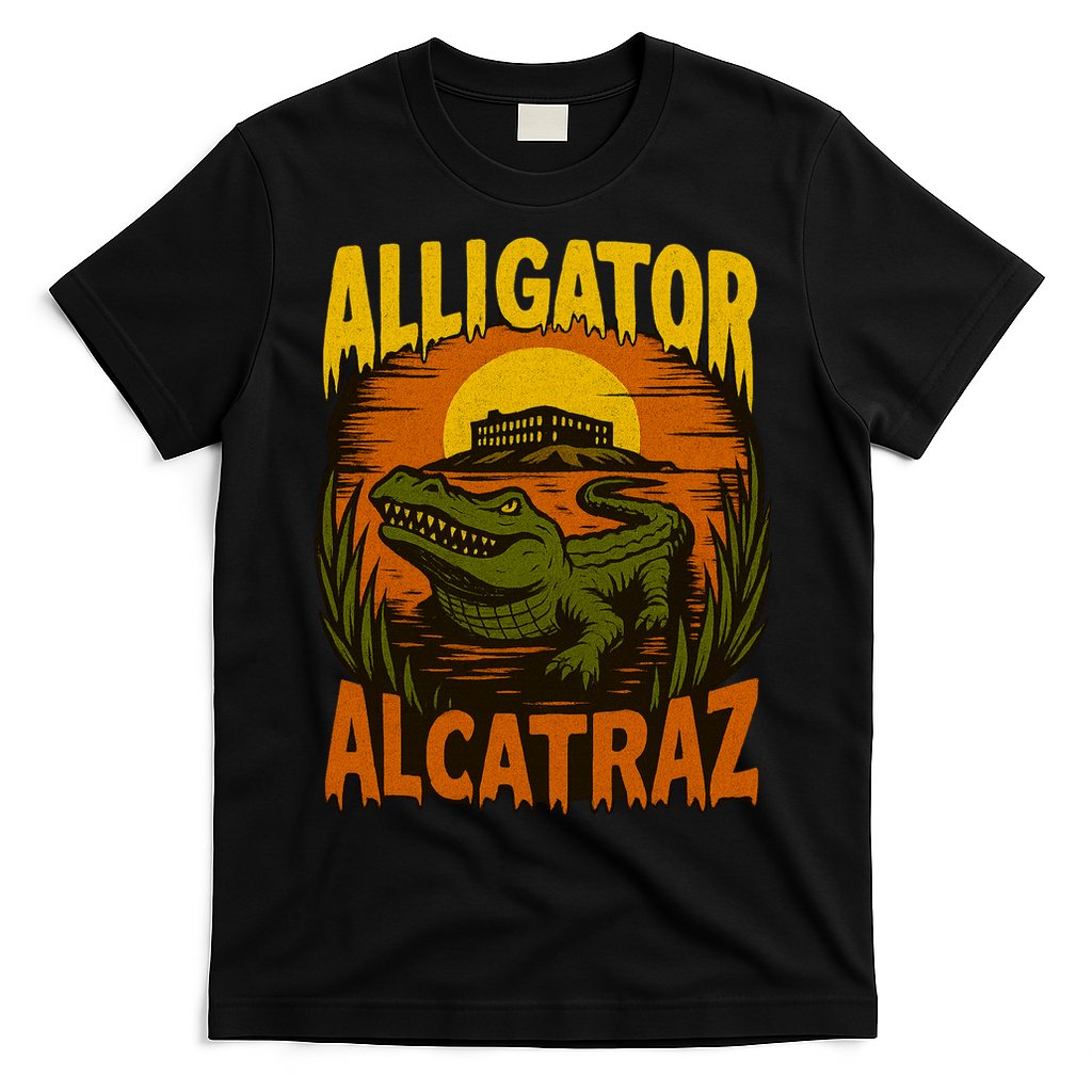 Alligator Alcatraz Funny Meme Gator  T-Shirt