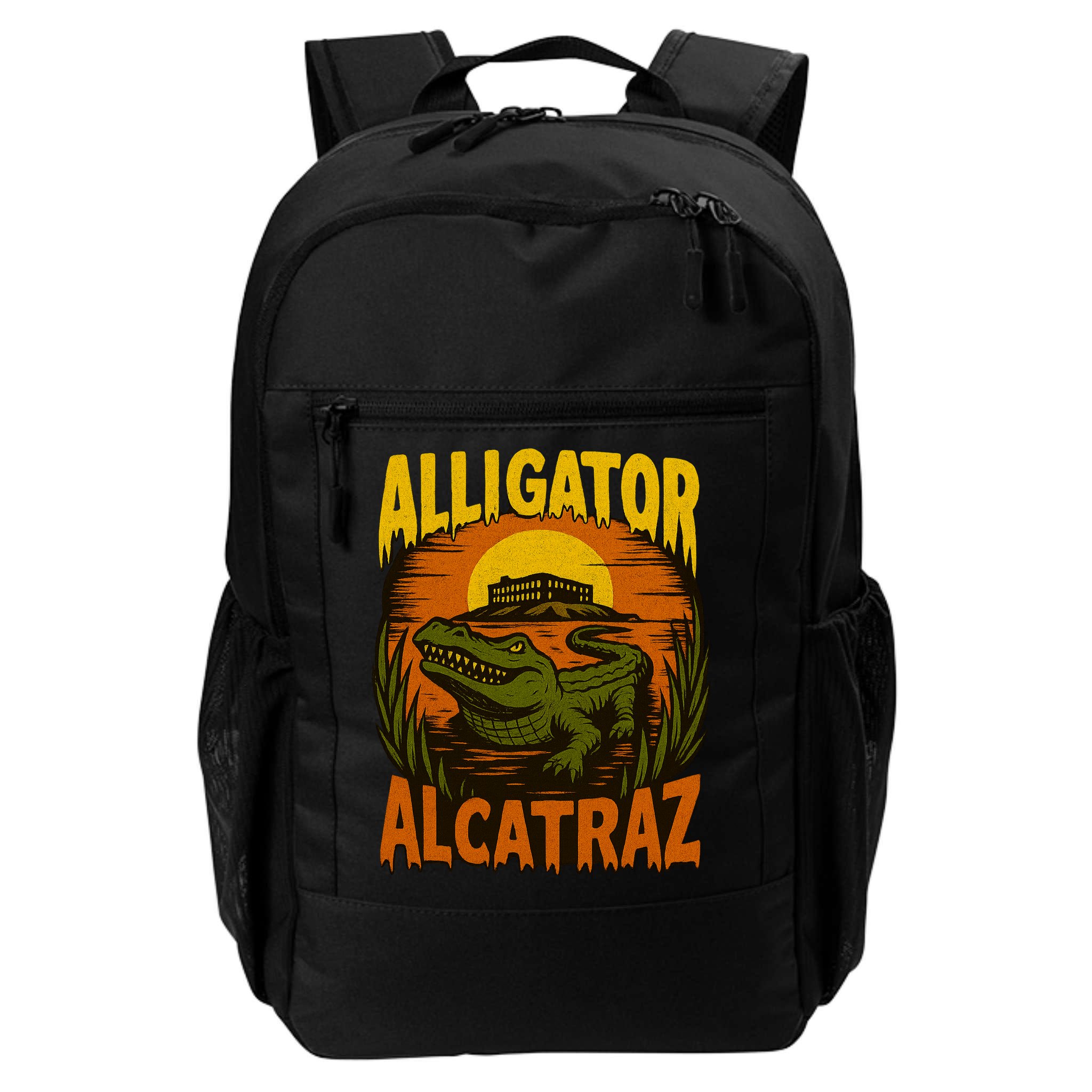 Alligator Alcatraz Funny Meme Gator  Backpack